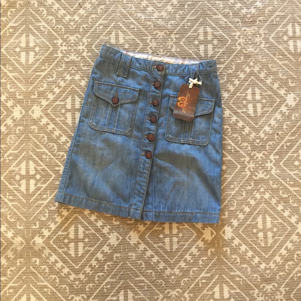 Frankie B. Denim skirt